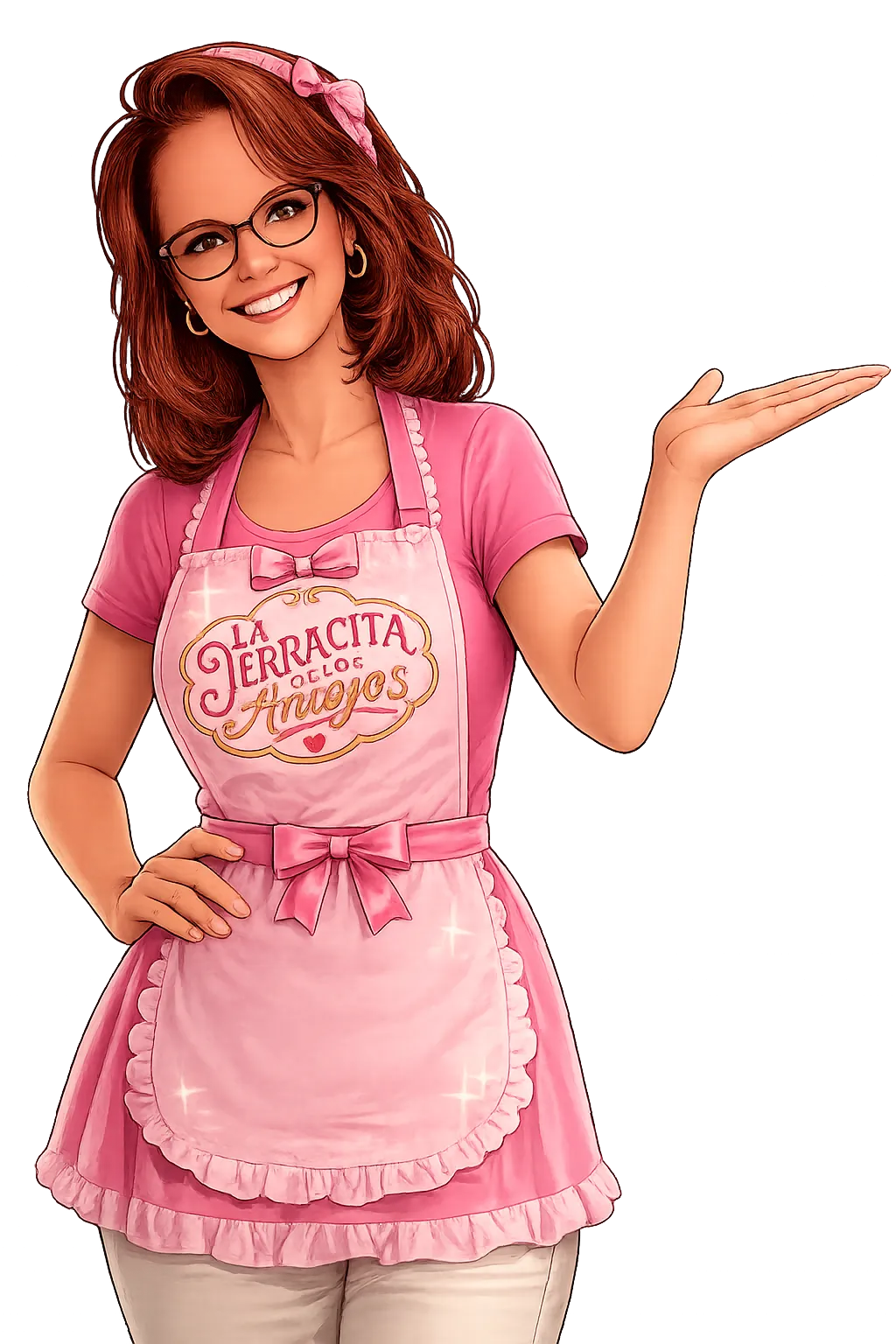 Figura de bienvenida